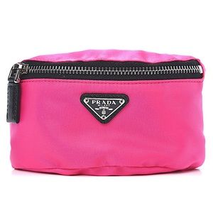 SALE 🌟 PRADA Nylon Pink Wrist Pouch NWT